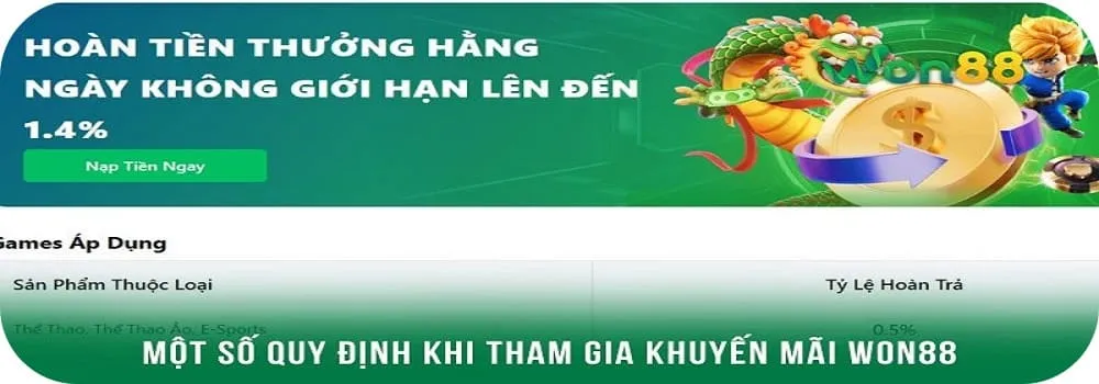 won888 nạp rút